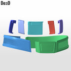 Superman 2025 Full Suit Chest Forearm Belt Boots | 3D Print Model #SL19