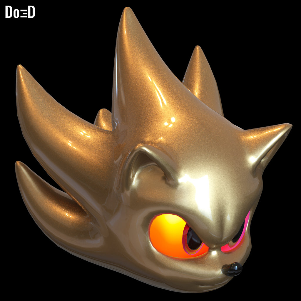 Sonic 3 Variant Helmet 3D Model STL File #SV392