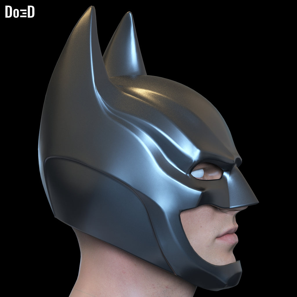 Batman Injustice 2 Helmet Cowl | 3D Printable Model Print File #2699