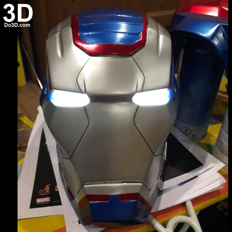 Iron Man Mark II Armor War Machine  MK 2 | 3D Model Project #792