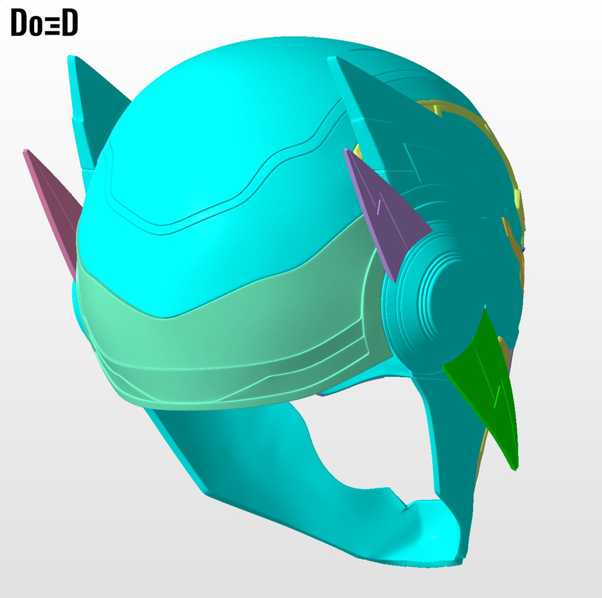 X Bolt Helmet Flash XS | 3D Printable Model STL File #XS001
