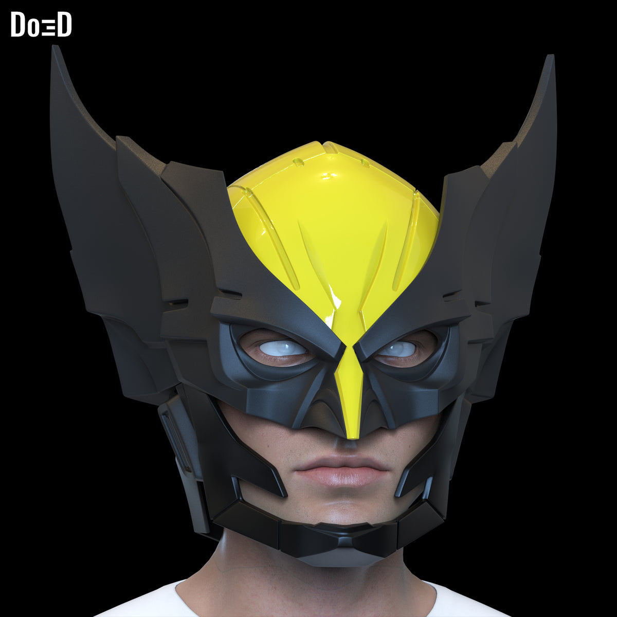 Armored Wolverine Helmet X-Men Variant Play Arts Kai | 3D Printable Model #A1997