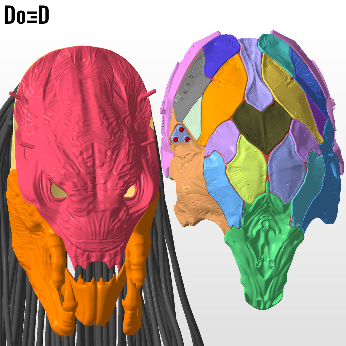 Predator Prey 2022 Helmet | 3D Printable Model STL #P825