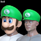 Bundle: Luigi Super Mario Helmet | 3D Printable Model #BSM89