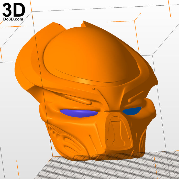 Predator 2018 Helmet Bio-Mask Cowl | 3D Printable Model #2705