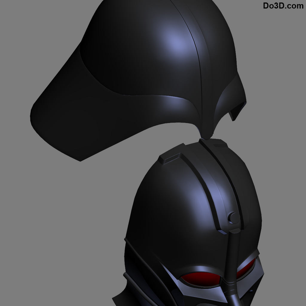 Darth Vader Helmet + Armor Star Wars Rebels | 3D Model Project #3465