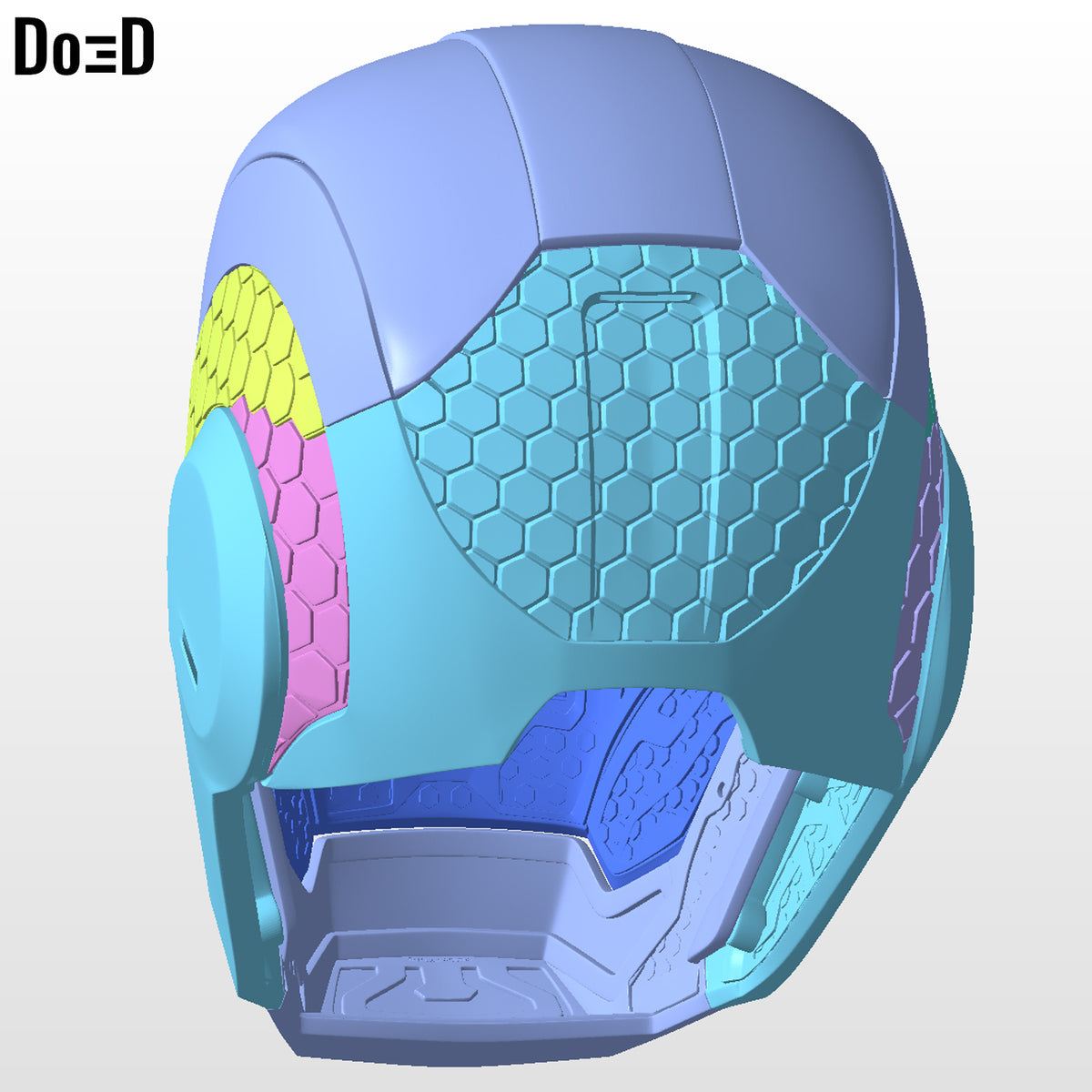 Iron Man Mark XXXIX Gemini Armor MK 39 Starboost 3D Printable Model STL File #37