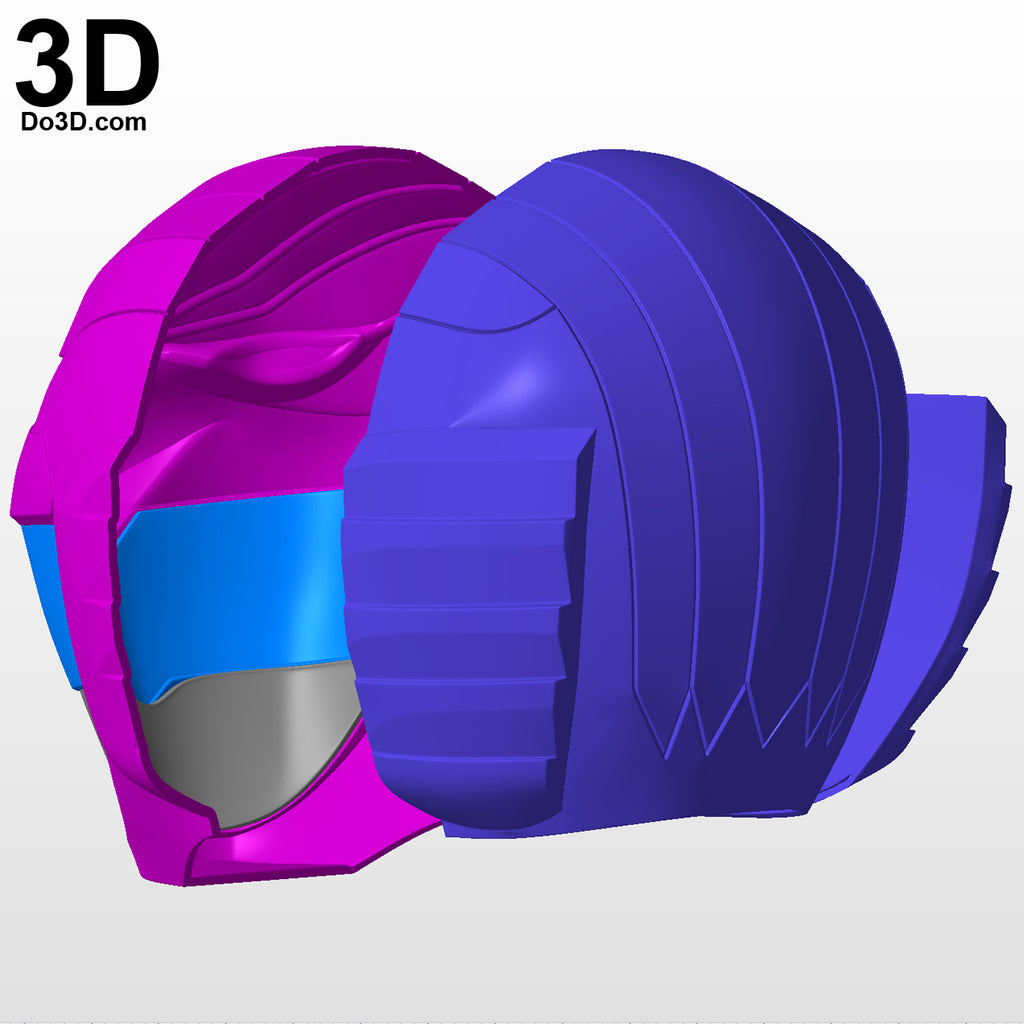 Choujuu Sentai Liveman Bioman Red Falcon Helmet | 3D Model Project #5558