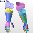 Doctor Doom Dr. Doom Gauntlet Forearm Glove | 3D Printable Model #6091