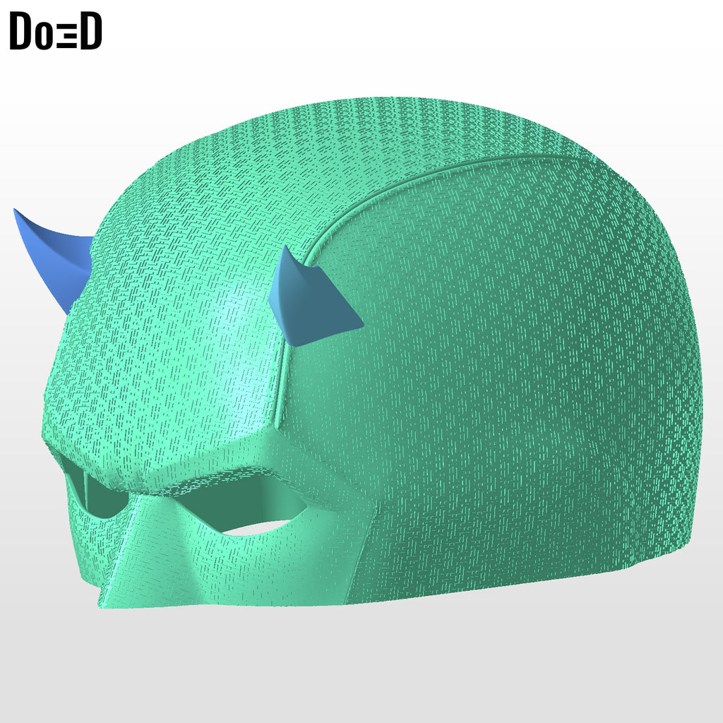 Elektra Daredevil Female Helmet | 3D Printable Model Print File STL #ED92