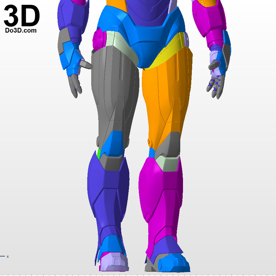 Iron Man Mark IV MK 4 Armor Suit + Inner Chest Details 3D Printable Model #GV4
