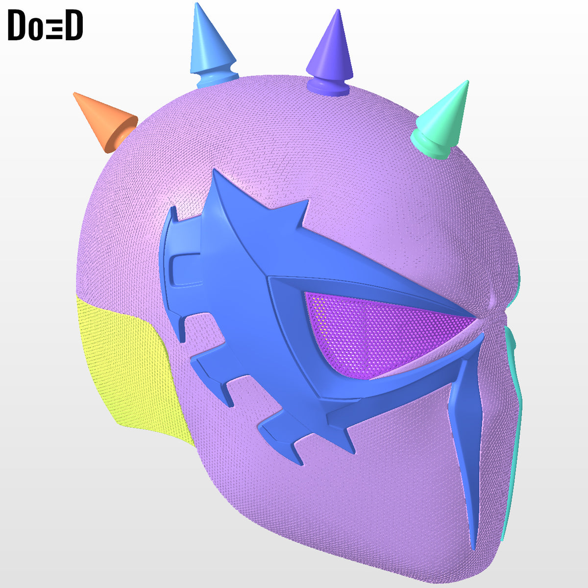 Spider-Punk 2099 Helmet DEX Version PS4  spider man | 3D printable model #SM15