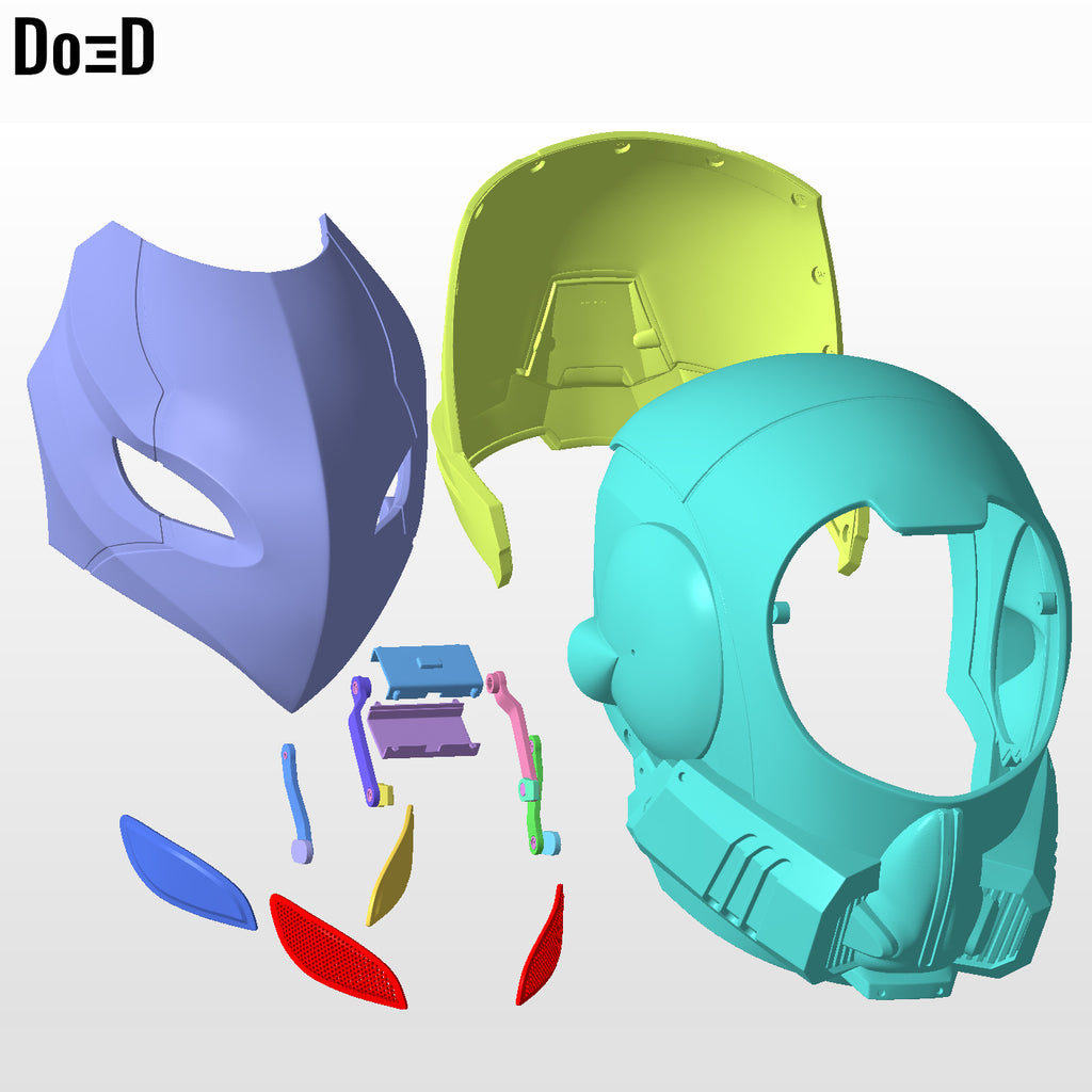 Celestial NightHawk Helmet DEX Version Destiny | 3D Printable Model #1481