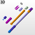 TVA Agent Baton (Loki 2021) 3D Printable Model STL File #T13