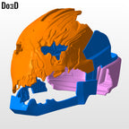 She-hulk Helmet Iron Legion Variant She Hulk 3D Printable Model STL #25F1