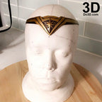 Wonder Woman BVS DOJ Tiara Only | 3D Printable Model #254