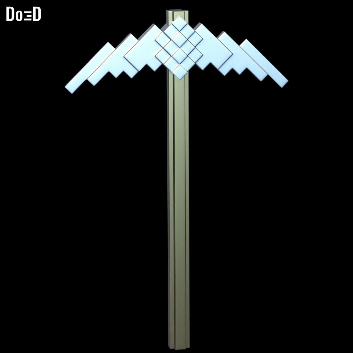 Sword and Pick Axe Pickaxe Minecraft Movie | 3D Printable Model STL File #MSP23