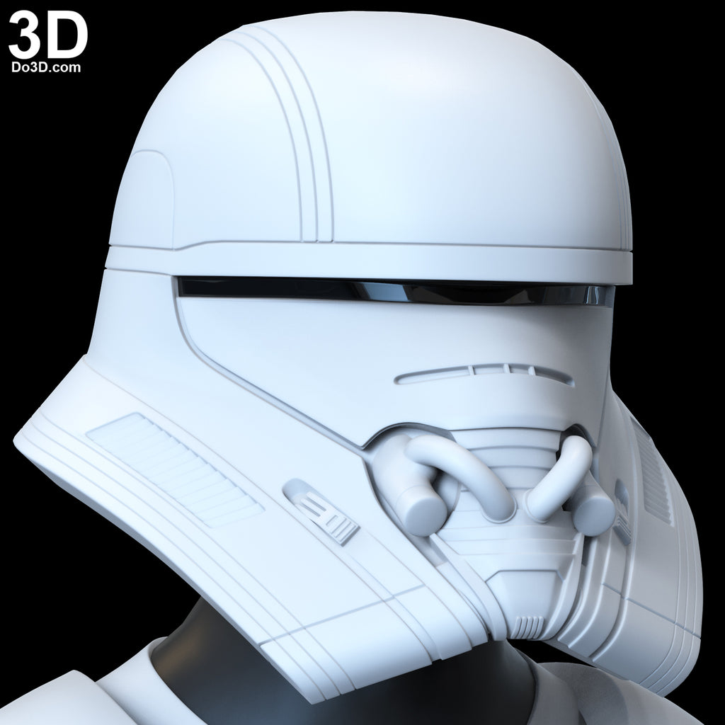 Jet Trooper Helmet From Star Wars The Rise of Skywalker | 3D Printable File #J11