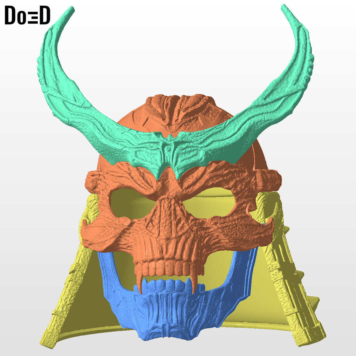 Shao Kahn Helmet Mortal Kombat Movie 2 | 3D Printable Model STL #SMK2