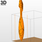 The Ma'Tok Jaffa Staff Weapon Stargate | 3D Model Project #1809