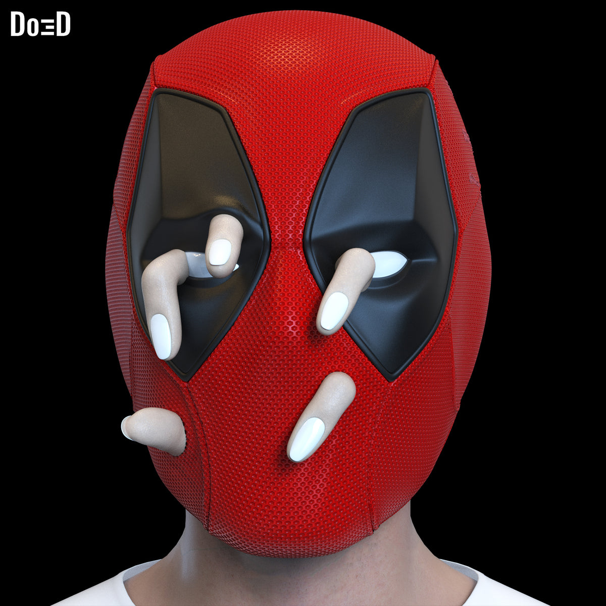 Deadpool Cassandra Nova Finger Face Helmet | 3D Printable Model#DF1