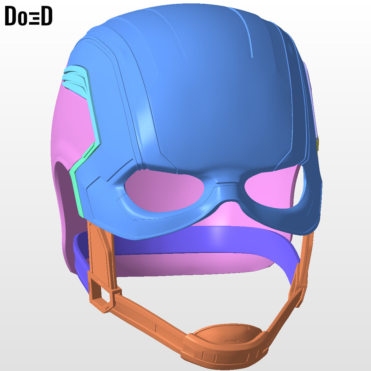 US Agent Helmet John Walker  Zombie | 3D Printable Model #CAZ11