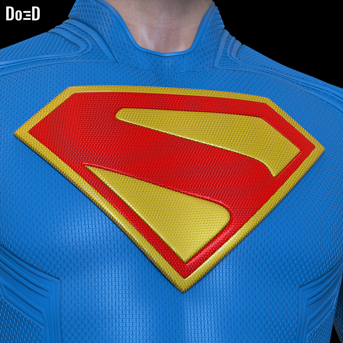 Superman 2025 Full Suit Chest Forearm Belt Boots | 3D Print Model #SL19