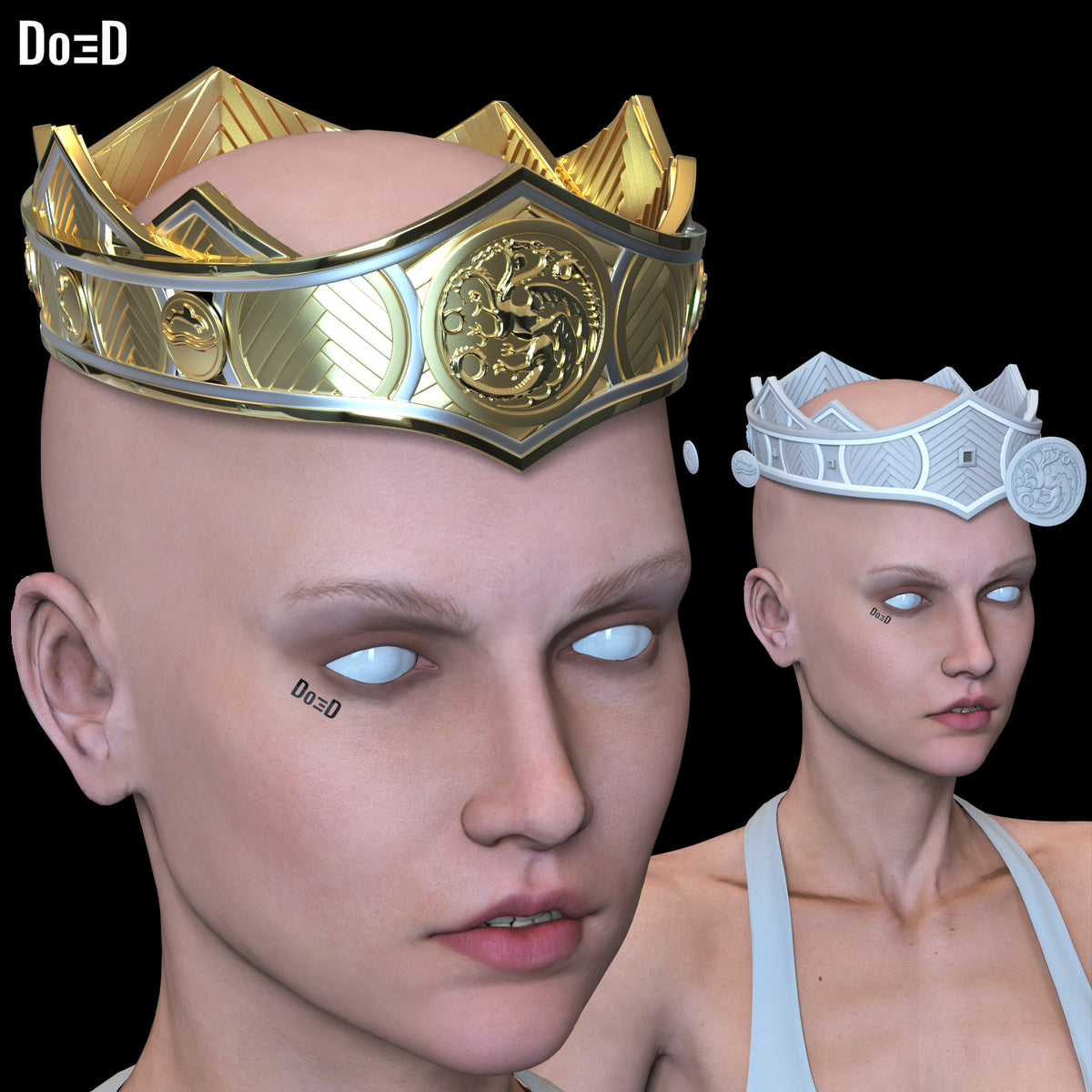 Rhaenyra Targaryen Crown King Viserys House of the Dragon 3D Printable Model #R6