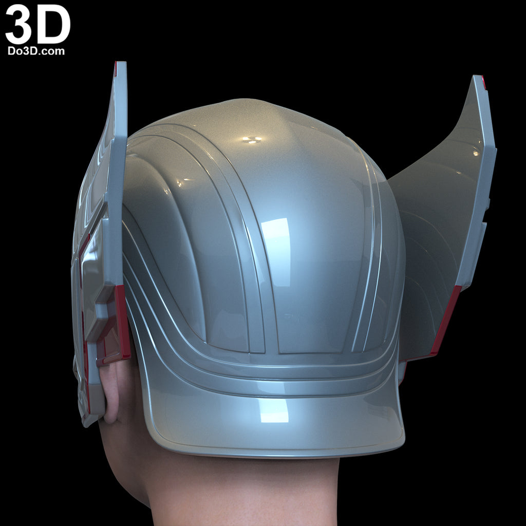 Mighty Thor Helmet Jane Foster Lady Thor Female 3D Printable Model STL File #A44