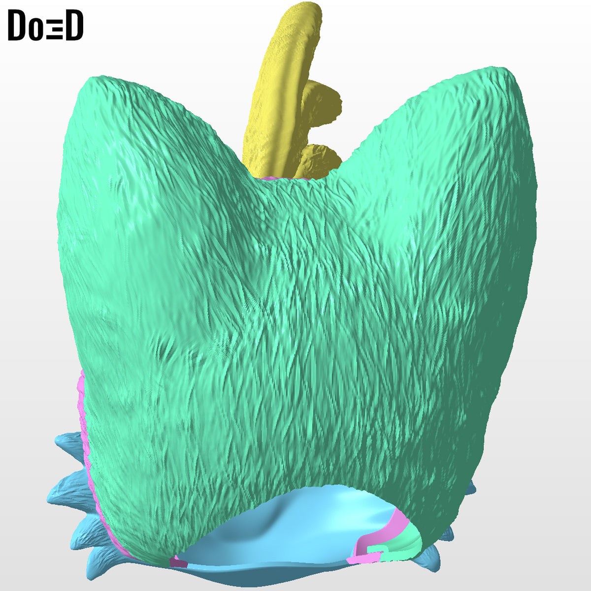Tails Sonic 3 Helmet 3D Model STL File #T55