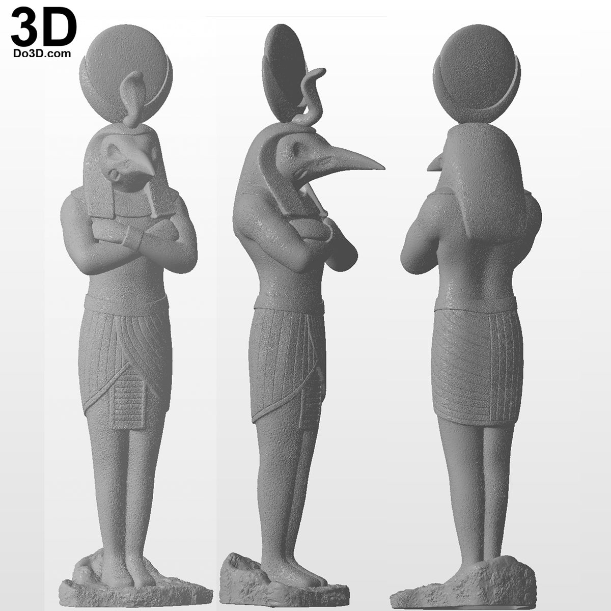 Khonshu stone statue Moon Knight 3D Printable Model STL File #ks55