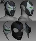 Spawn Face Shell | 3D Model Project #863