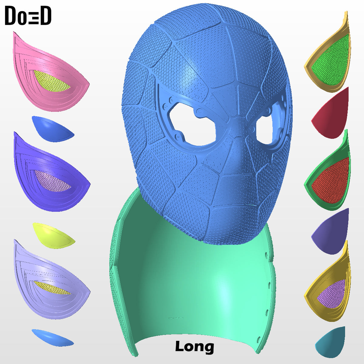 Spider-man Black & Gold Integrated Suit Inside Out 3D Print Model Preorder #IB44