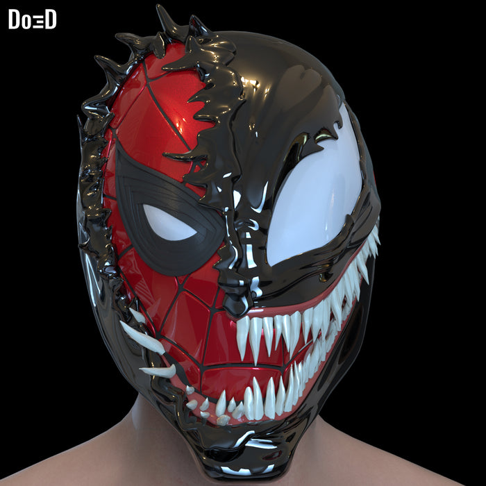 Swappable Venom Helmet Venomized Spider-Man | 3D Printable Model #VSM1