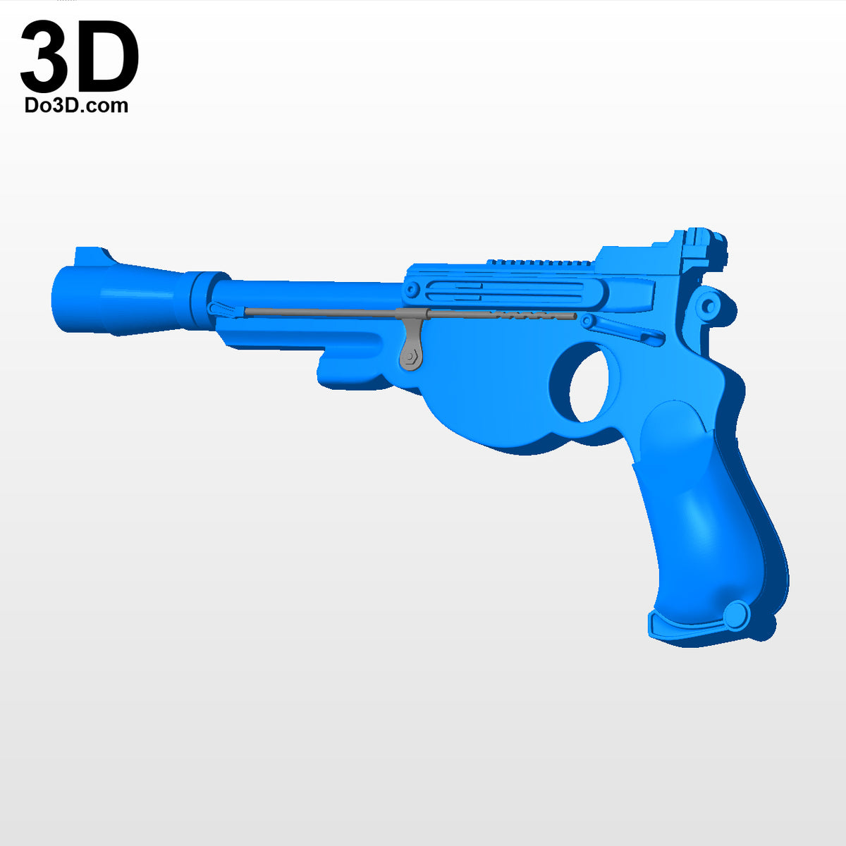 Mandalorian Blaster Pistol Gun Star Wars | 3D Model Project #6288