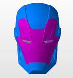 Iron Man War Machine 006 Helmet Only | 3D Printable Model #WM6