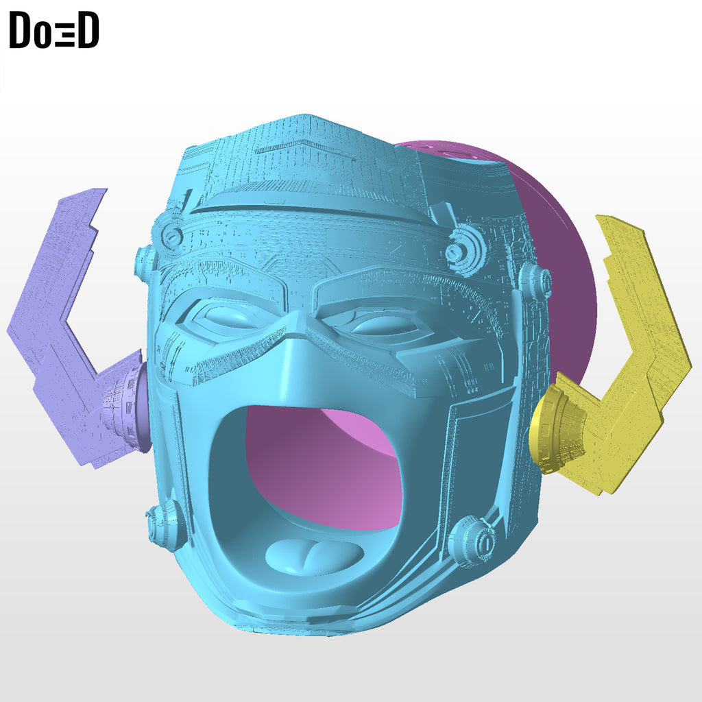 Galactus Popcorn Bucket Do3D Screamer 3D Printable Model #GPS32
