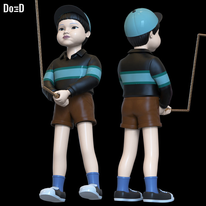Cheol-su Statue Rope Holding Squid Game 3D Model Print File STL Chul-su #CS36
