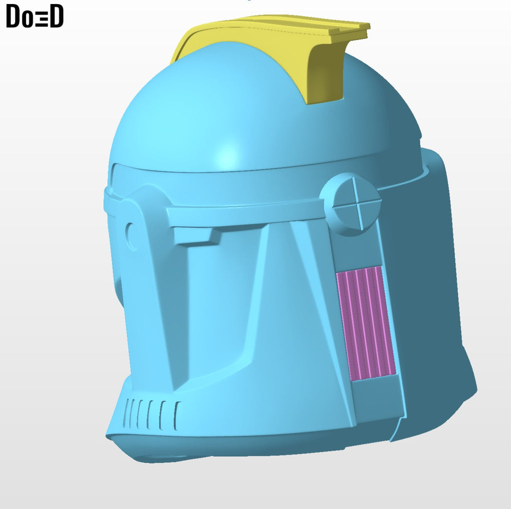 Clone Trooper Phase 1 Star Wars Helmet | 3D Printable Model Project #1631