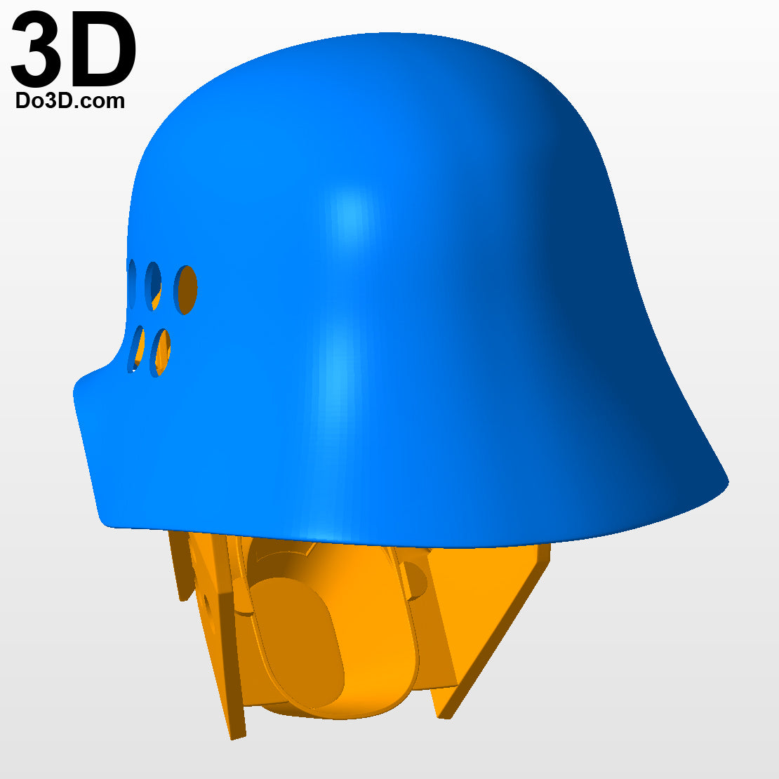 Jin Roh The Wolf Brigade Helmet | 3D Model Project #3523