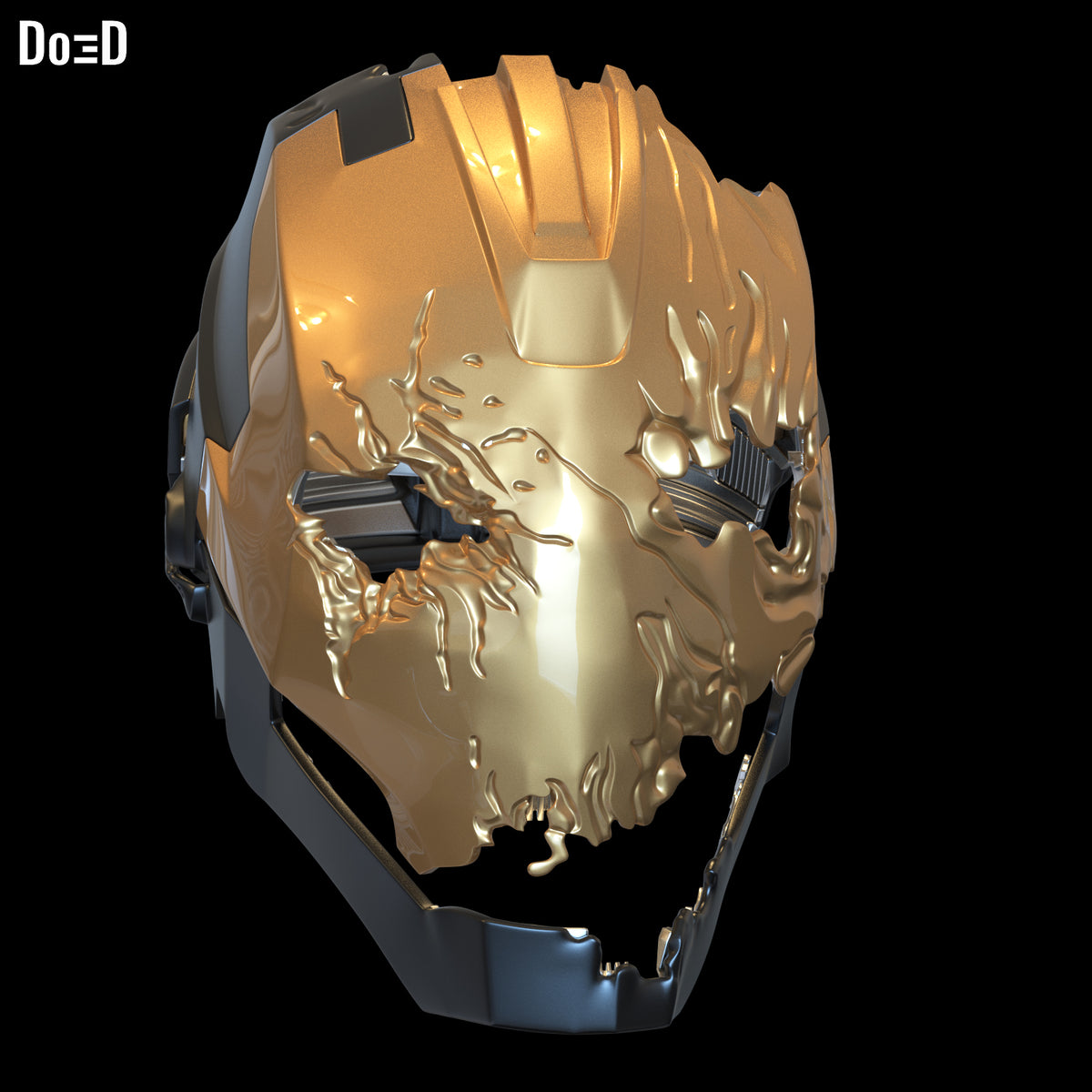 She-hulk Helmet Iron Legion Variant She Hulk 3D Printable Model STL #25F1