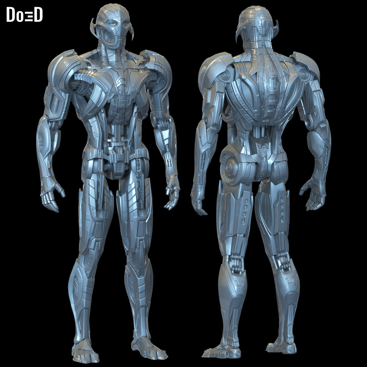 Ultron Classic Statue Life Size Figure Avengers Age of Ultron 3D Model #CU1