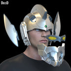 Taro Helmet Ultraman Netflix for Cosplay | 3D Printable Model STL File #T421