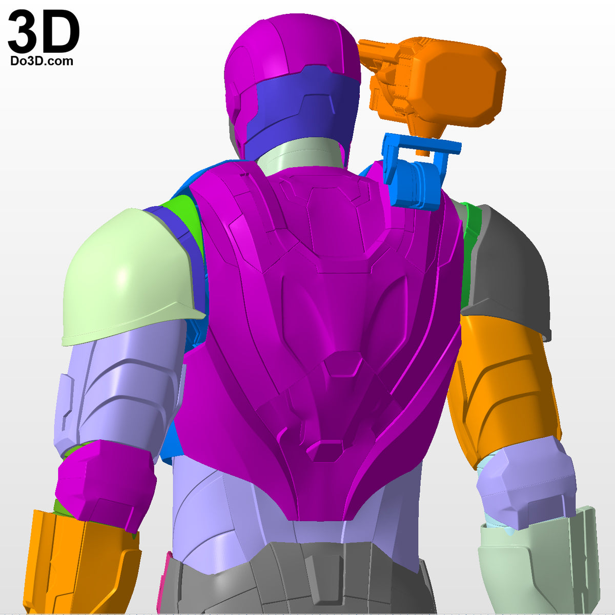 War Machine 006 Armor Mark VI MK 6 Endgame 3D Printable Model #5987