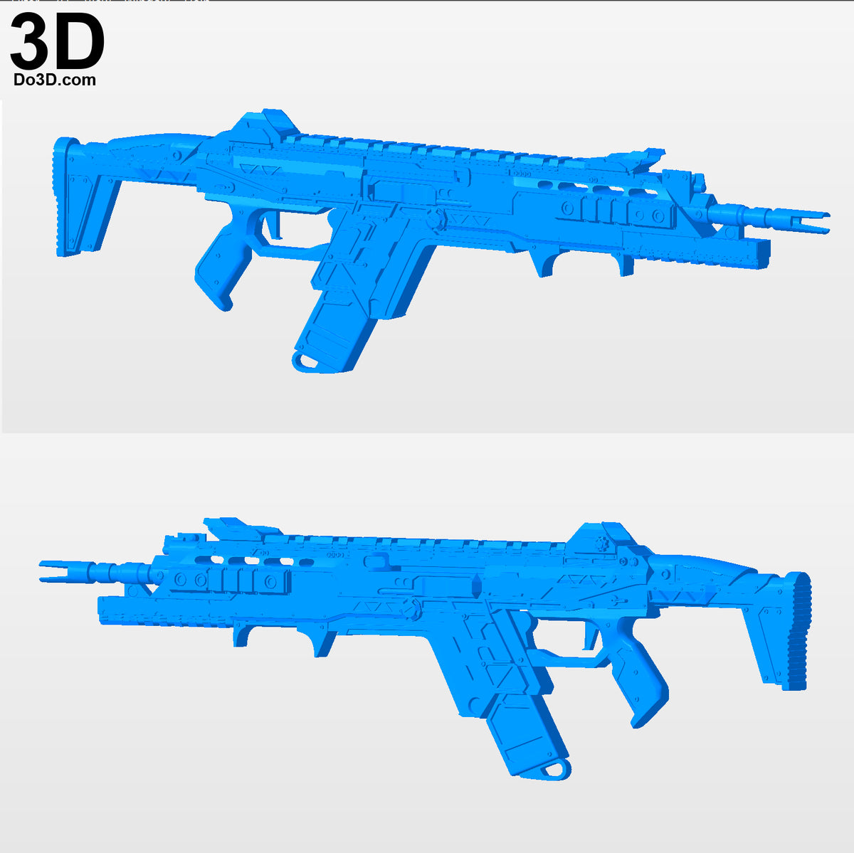 Titanfall 2 R201-SOAR Blaster, Rifle | 3D Printable Model #3001