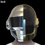 Daft Punk Helmet 2 in 1 Fused Mashup | 3D Printable Model #DP327
