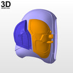 Ghost helmet from Ant-man and the Wasp movie | 3D Model Project #4859