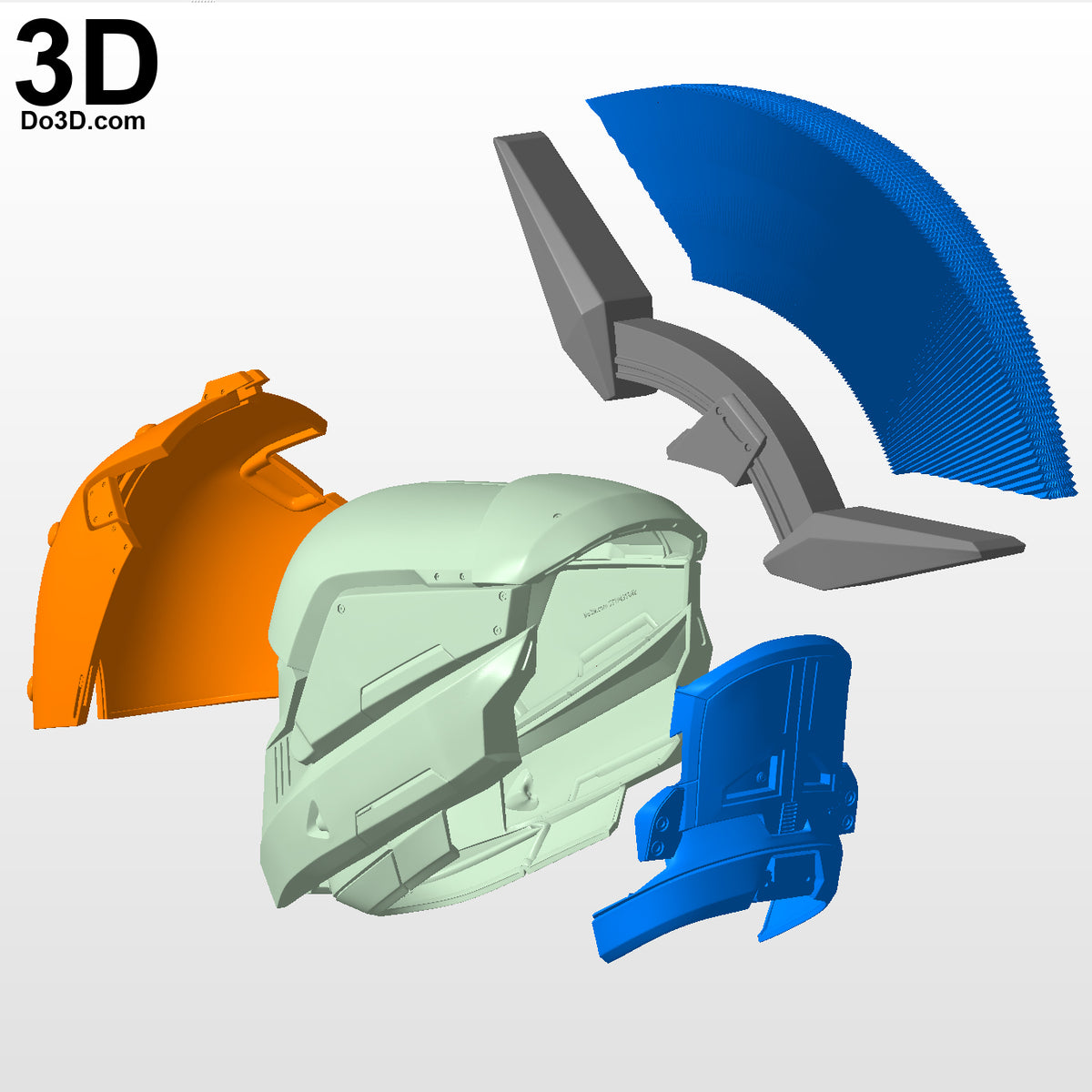 Helm of Saint 14 Destiny Helmet | 3D Printable Model #1905