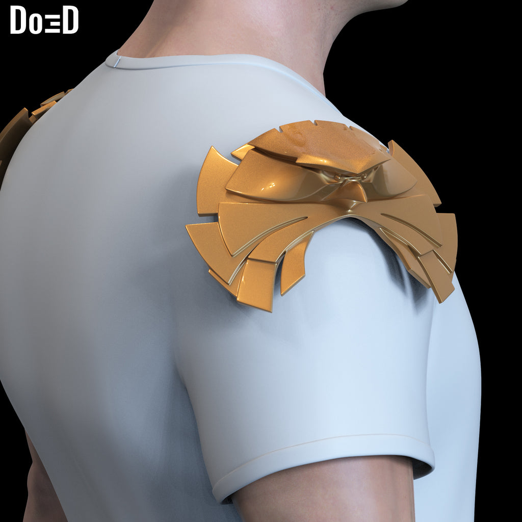 Homelander Shoulder Armor and Belt Buckle The Boys | 3D Printable Model STL #H97