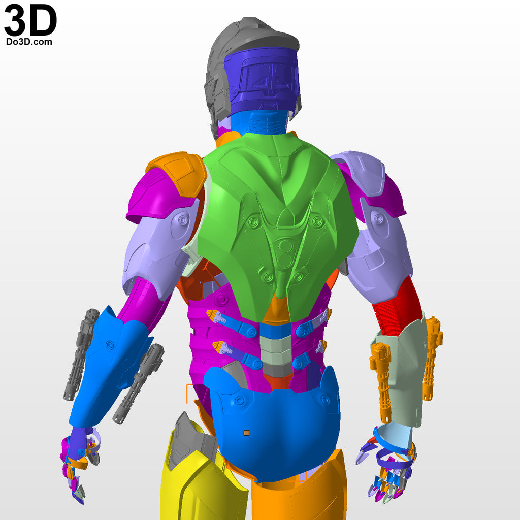 DMK-1 Armor Robot Suit Design Concept | 3D Printable Model STL File DMK1 #2972